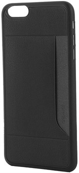 Чехол-накладка Ozaki + Pocket для iPhone 6/6s plus с дополнительным отделением Цвет: Чёрный (OC597BK) - фото 20645