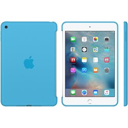 Чехол-накладка Apple Silicone Case для iPad mini 4, цвет "голубой" (MLD32ZM/A) - фото 21671