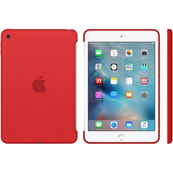 Чехол-накладка Apple Silicone Case для iPad mini 4, цвет "красный" (MKLN2ZM/A) - фото 21726