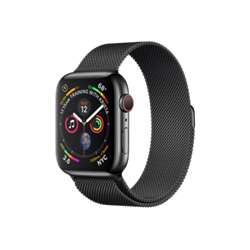 Apple Watch Series 4 44mm GPS + Cellular "Space Grey" стальной корпус + Milanese Loop - фото 24515