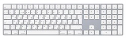 Клавиатура Apple Magic Keyboard with NumPad, "White" (MQ052RS/A) - фото 24700