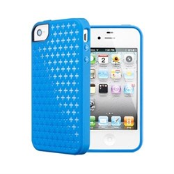 Чехол SGP Modello Case Blue для iPhone 4 / 4s - фото 3489