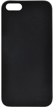 Чехол-накладка Uniq Bodycon для iPhone 5/5S/SE (цвет "черный") (IPSEHYB-BDCBLK) - фото 25706