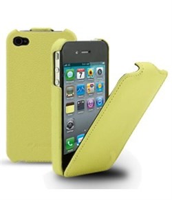 Кожаный чехол Melkco Leather Case Jacka Type Olive для iPhone 4 / 4s - фото 3492