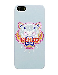 Чехол Kenzo KZ Tiger Gray серый для iPhone 5