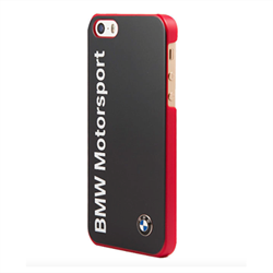 Чехол-накладка BMW для iPhone SE/5/5S Motorsport Hard Logo Navy - фото 5822