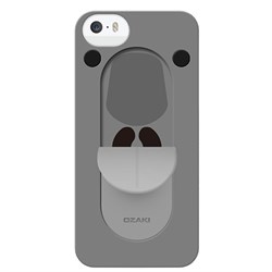 Чехол-подставка Ozaki Shout для iPhone SE/5/5S с анималистичными принтами - фото 6435