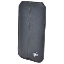 Чехол-карман BMW для iPhone SE/5/5s Signature Sleeve с язычком, нат. кожа - фото 8852