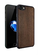 Чехол-накладка Ozaki O!coat 0.3 + Wood для iPhone 7/8 (Цвет: Тёмно-коричневый)