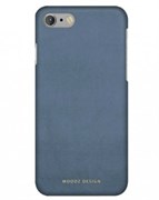 Чехол-накладка Moodz для iPhone 7/8 Nubuck Hard Rossa, цвет «голубой» (MZ656074)