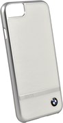 Чехол-накладка BMW для iPhone 7/8 Signature Aluminium stripe Hard PC+alumin , цвет «белый» (BMHCP7ASWH)