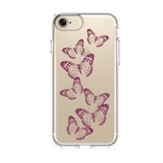 Чехол-накладка Speck Presidio + Print для iPhone 7/8,  дизайн brilliant butterflies rose gold/clear&quot; (79991-5947)