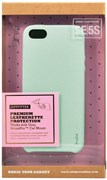 Чехол-накладка Uniq для iPhone SE/5S Outfitter Pastel green, цвет "Бирюзовый" (IPSEHYB-PASGRN)