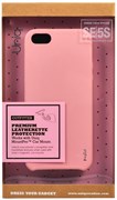 Чехол-накладка Uniq для iPhone SE/5S Outfitter Red , цвет "Розовый" (IPSEHYB-PASPNK)