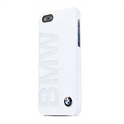Чехол-накладка BMW для iPhone SE/5/5S Logo Signature Hard White