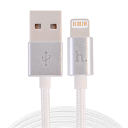 Кабель HOCO Lightning-USB Data Cable Metal Knitted для iPhone/ iPad 120cм