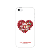 Чехол-накладка Artske для iPhone 5с Uniq case Love is