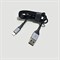 USB Кабель Lightning Ozaki T-Cable L100. Длина 100 см для iPhone 5/5S/5C/6/6Plus (OT222ABK) - фото 12400