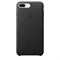 Оригинальный кожаный чехол-накладка Apple для iPhone 7 Plus/8 Plus, цвет «черный» (MMYJ2ZM/A) - фото 16382