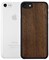 Набор из двух чехлов-накладок Ozaki Jelly и Ozaki Wood для iPhone 7/8 (Цвет: Прозрачный и Тёмно-коричневый) - фото 17488