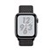 Apple Watch Series 4 Nike+ 40mm "Чёрный" (с чёрным нейлоновым ремешком) - фото 24542
