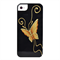 Чехол-накладка для iPhone SE/5/5S iCover Elegant Butterfly Black